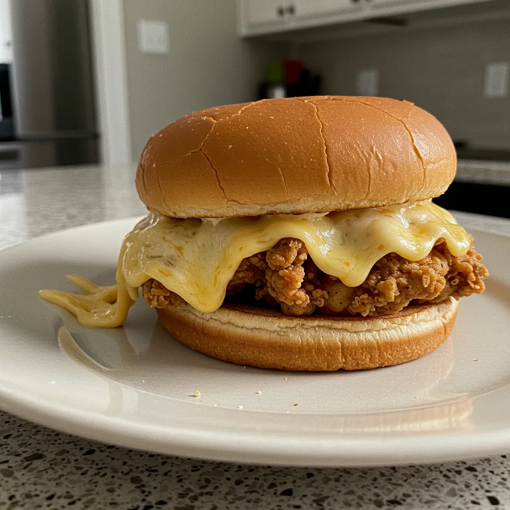 Melty Cheesy Chicken Sandwich: A Savory Masterpiece - tertiary view